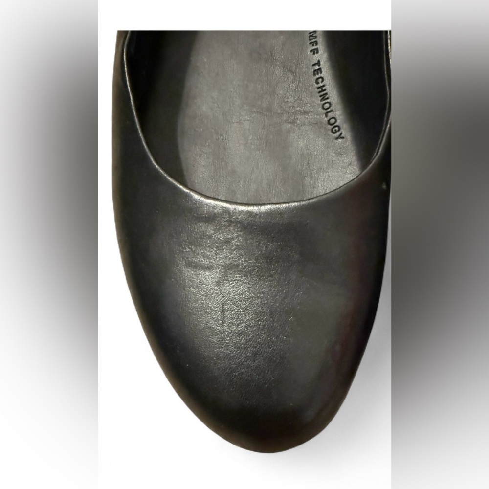 Fit Flop Sarita women’s 10 leather sling back black flats - Picture 7 of 9